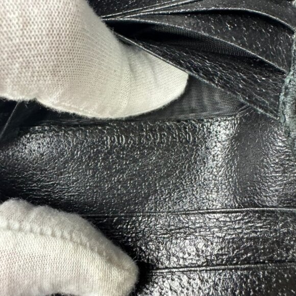 Vintage Gucci Trifold Wallet Black\Silver Authentic|Used - Picture 4 of 5